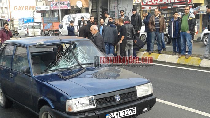 arac-yayaya-carpti-arnavutkoy